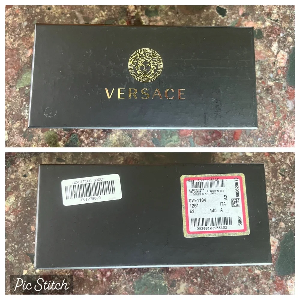 COA VERSACE Box comes with free glasses frame that was repaired